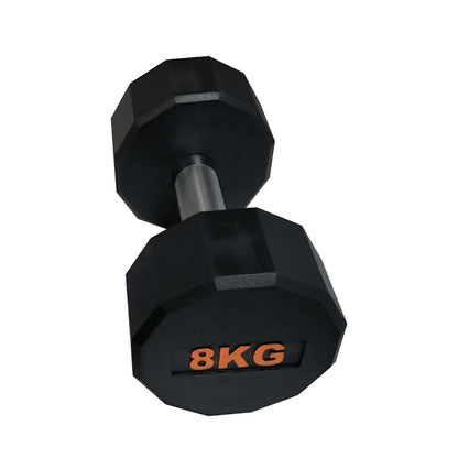 Round Hex Dumbbell – Anti‑Roll Stability for Home & Commercial Workouts