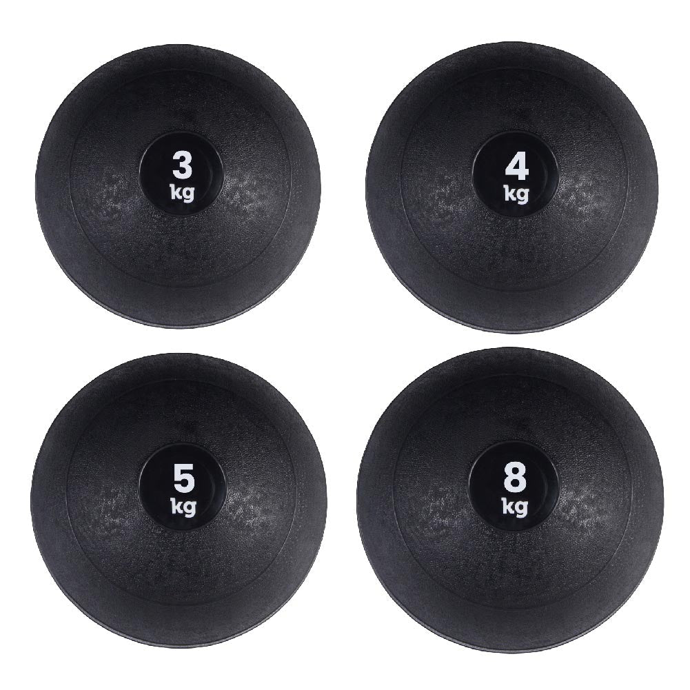 Heavy‑Duty Rubber Slam Ball – No‑Bounce, Textured Finish for Strength & Core Conditioning – 3‑25 kg Medicine Ball for Quiet, Powerful Home Gym Workouts