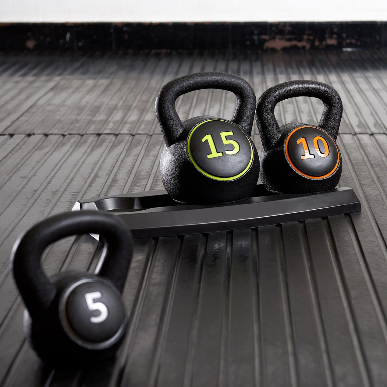 Kettlebell Weight Set of 3 – Full-Body Training Kit for Home Fitness