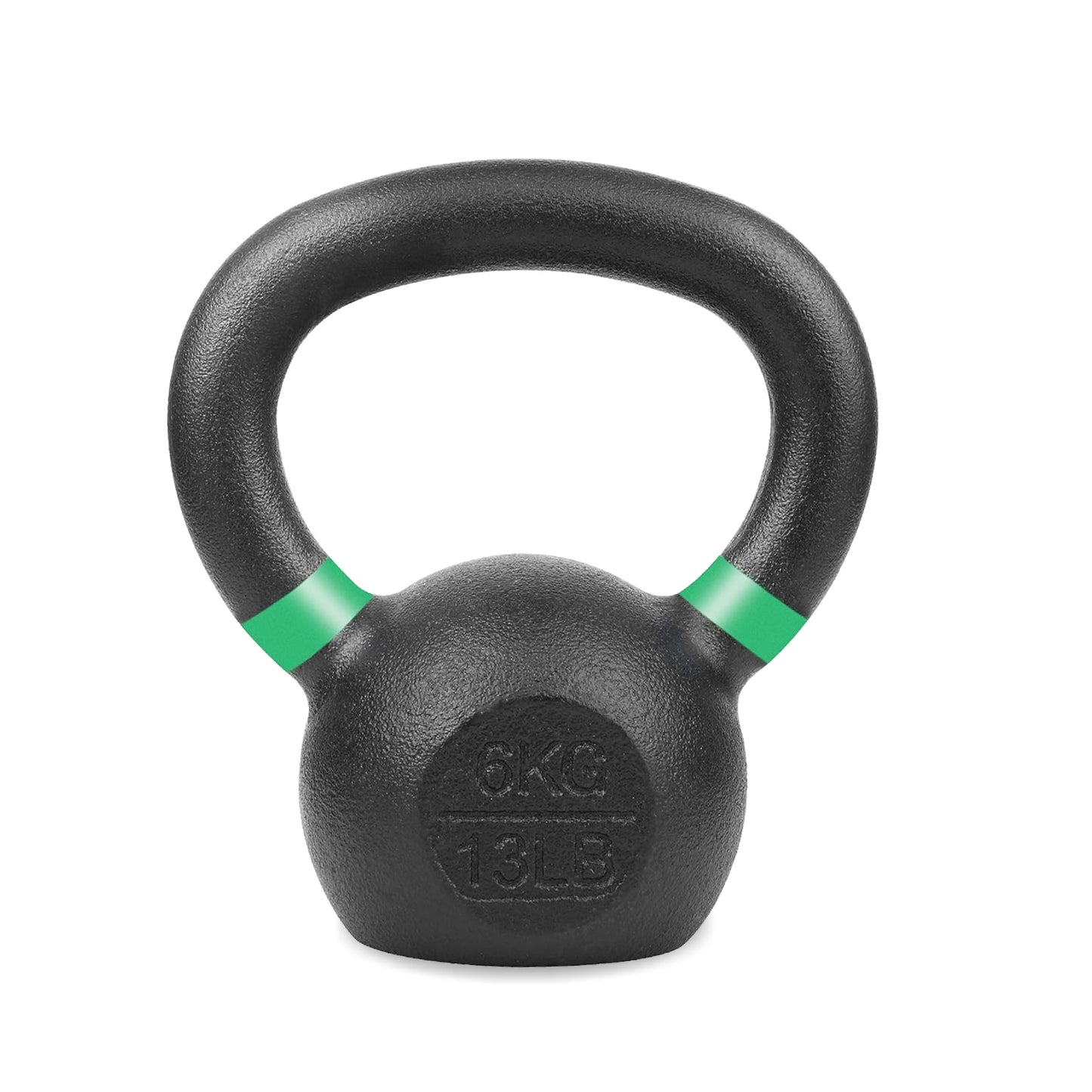 Cast Iron Kettlebell – Durable Cast Iron Finish, Ergonomic Grip, Versatile Strength Training for Home Gym