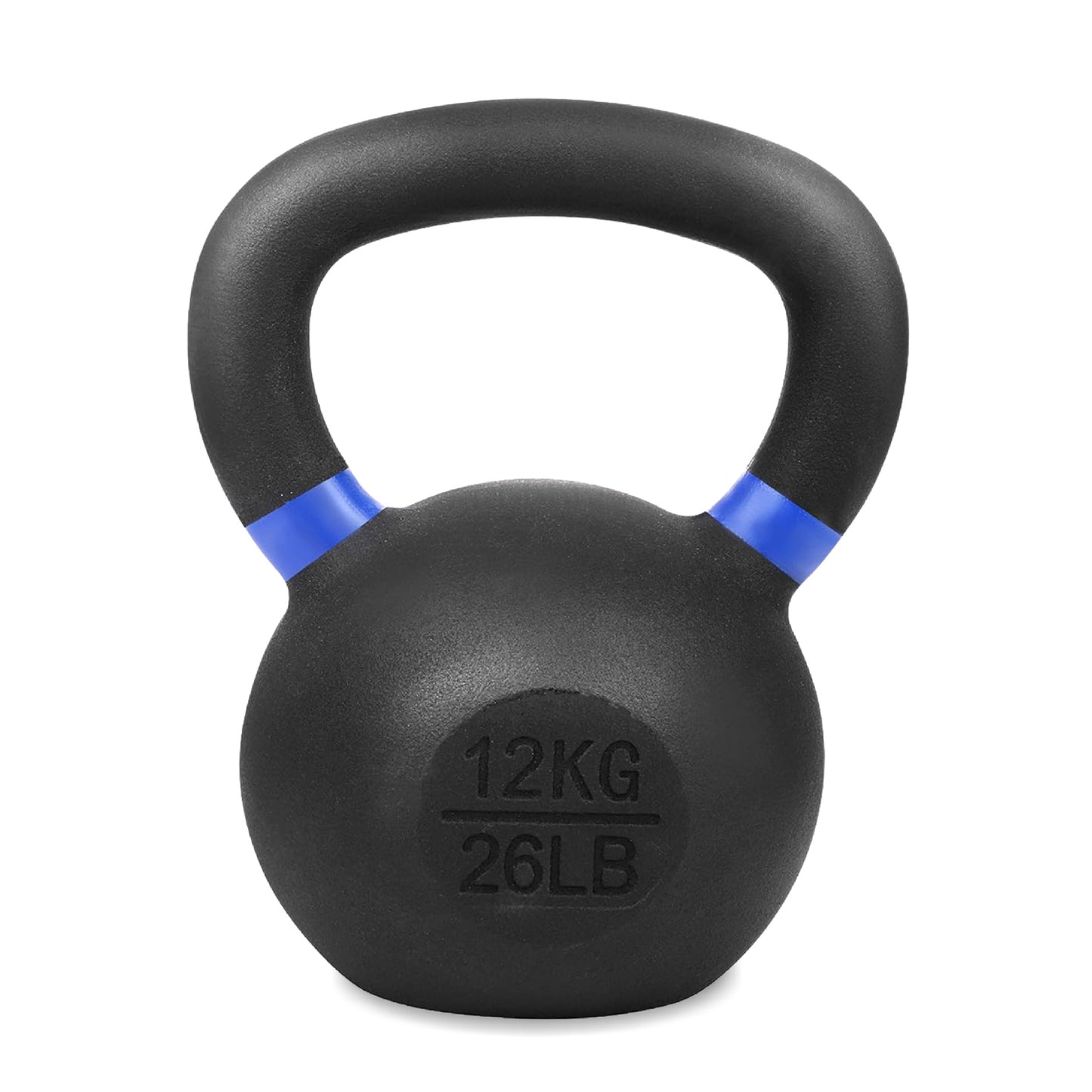 Cast Iron Kettlebell – Durable Cast Iron Finish, Ergonomic Grip, Versatile Strength Training for Home Gym
