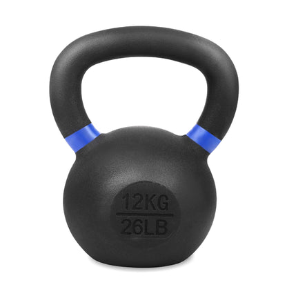 Cast Iron Kettlebell – Durable Cast Iron Finish, Ergonomic Grip, Versatile Strength Training for Home Gym