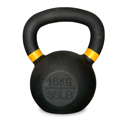 Cast Iron Kettlebell – Durable Cast Iron Finish, Ergonomic Grip, Versatile Strength Training for Home Gym