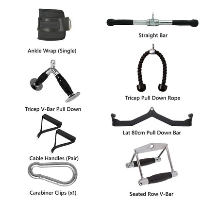 Targeted Strength Tools – Precision Cable Attachments for Versatile Training