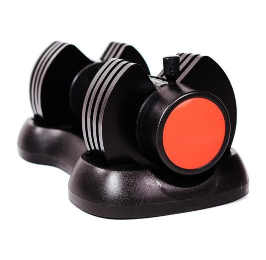 Adjustable 12.5 kg Dumbbells – 5‑in‑1 Weight Pair with Safety Lock for Home Gym
