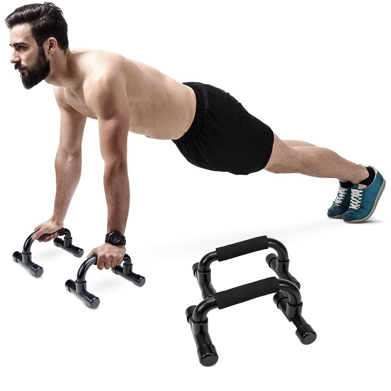 Elevate Chest & Shoulder Workouts with Heavy-Duty Push Up Stands