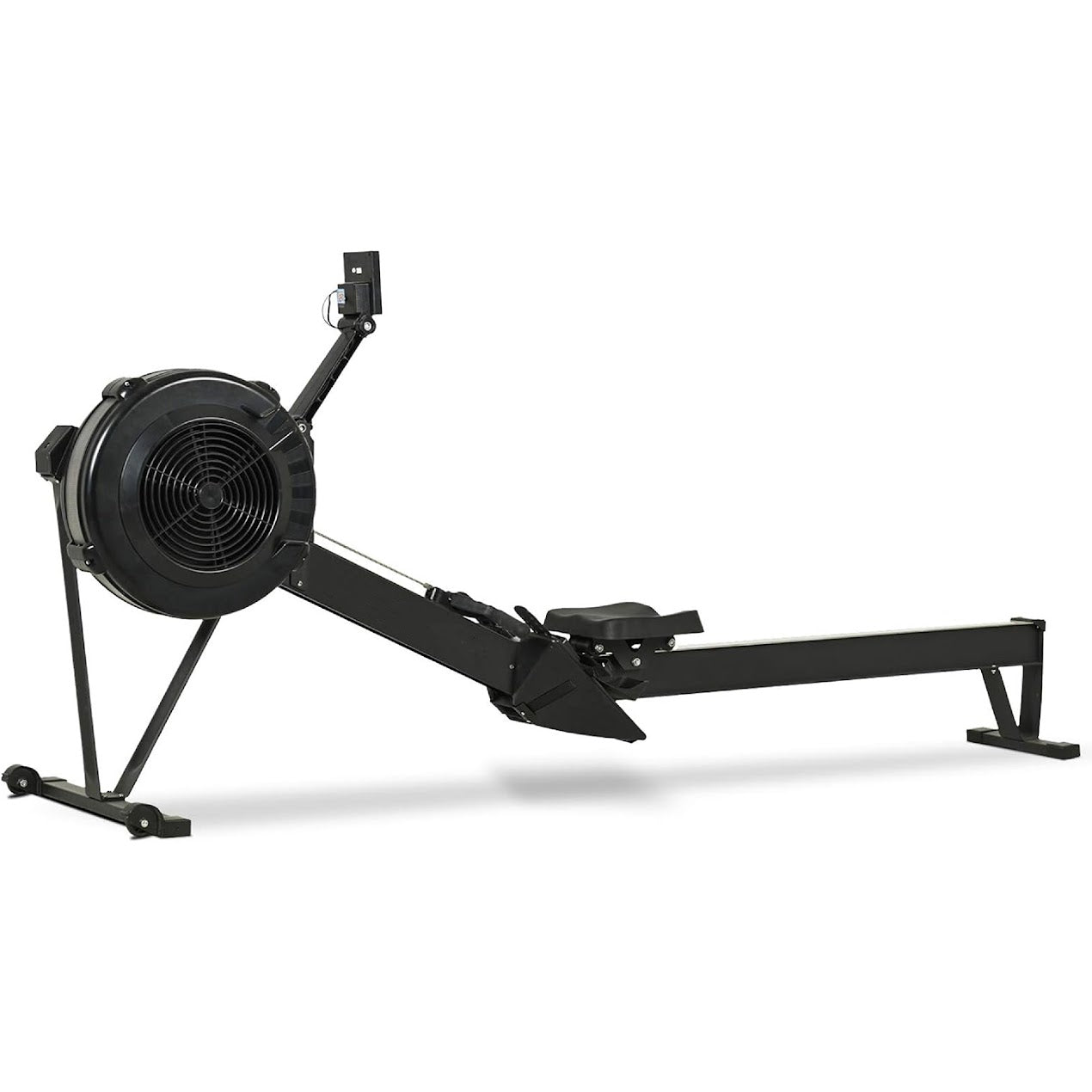 Silent Air Rowing Machine – 10-Level Resistance Rower with Foldable Frame, Smart Monitor & Comfort Seat for Home Fitness