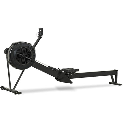 Silent Air Rowing Machine – 10-Level Resistance Rower with Foldable Frame, Smart Monitor & Comfort Seat for Home Fitness