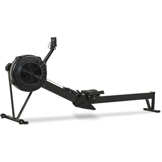 Silent Air Rowing Machine – 10-Level Resistance Rower with Foldable Frame, Smart Monitor & Comfort Seat for Home Fitness