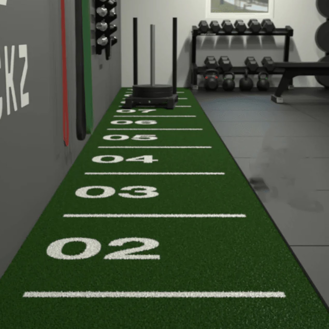 Power Sled with 10m Sprint Mat – Pro Speed & Resistance Training Kit for Strength Workouts