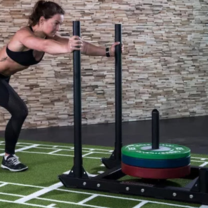 Power Sled with 10m Sprint Mat – Pro Speed & Resistance Training Kit for Strength Workouts