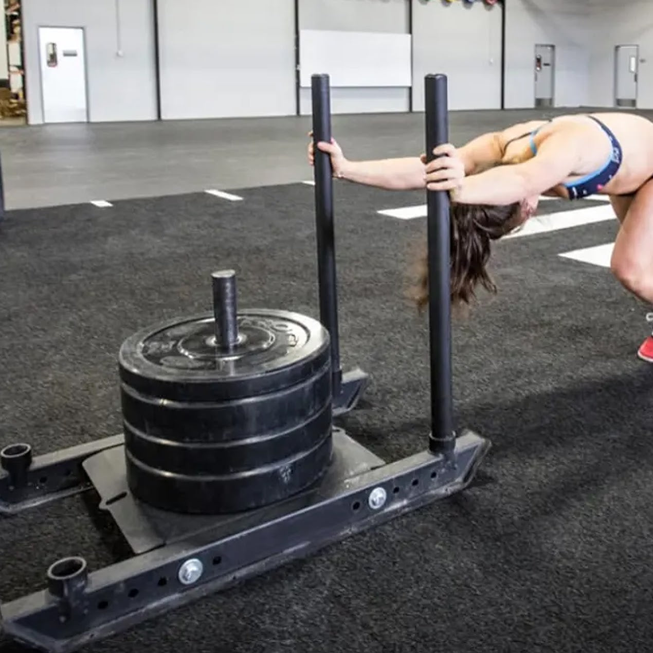 Power Sled with 10m Sprint Mat – Pro Speed & Resistance Training Kit for Strength Workouts