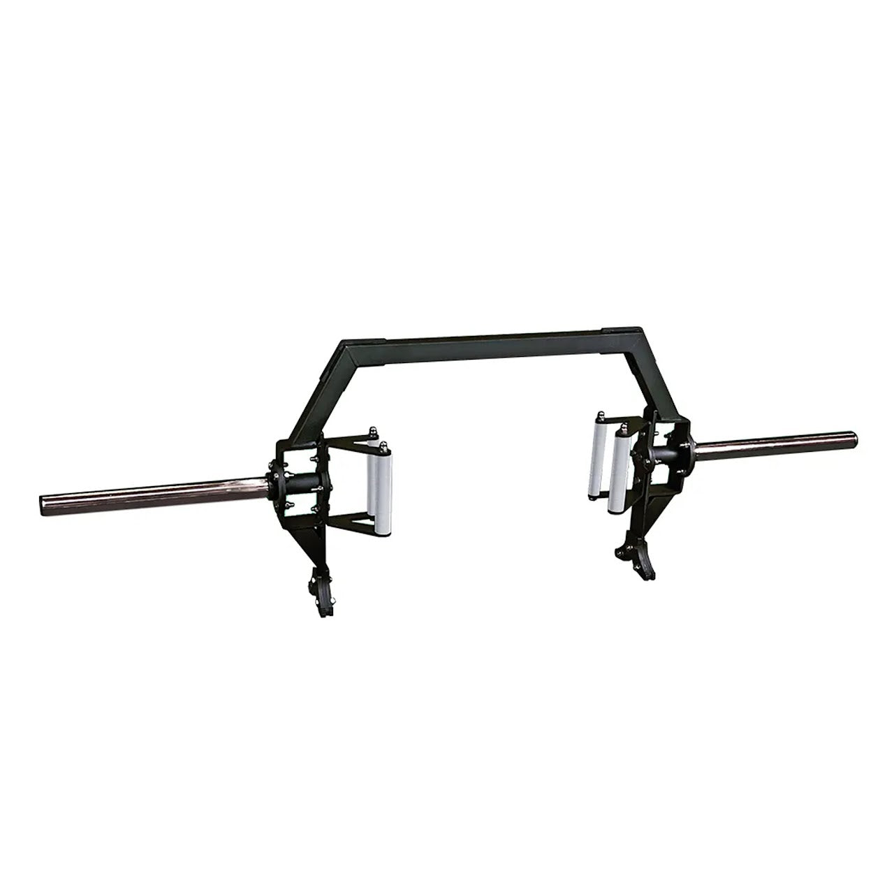 Open Trap Hex Bar – 20 kg Steel with Deadlift Jack & Rotating Sleeves for Home Gym Strength Training