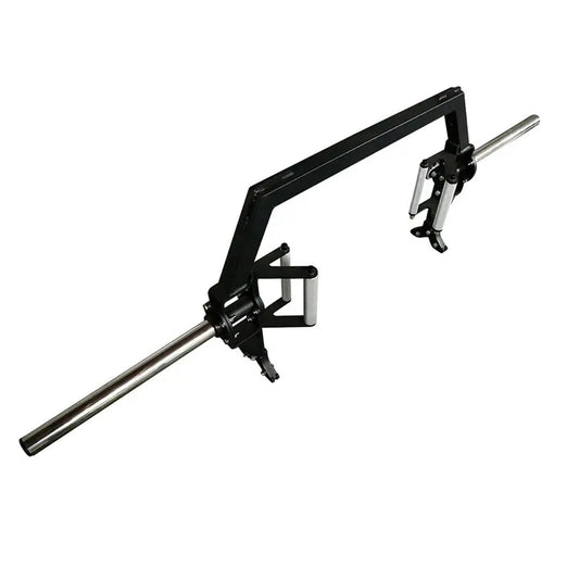 Open Trap Hex Bar – 20 kg Steel with Deadlift Jack & Rotating Sleeves for Home Gym Strength Training