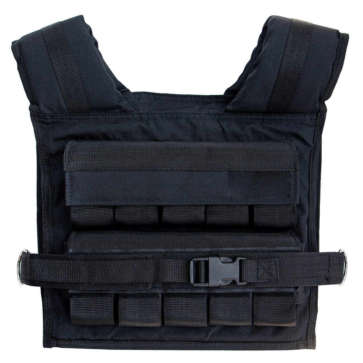 Strength Training Weighted Vest 30kg – Adjustable Load with Removable Metal Blocks, Reflective Safety Strips & Snug Fit for Running, Cardio & Workouts